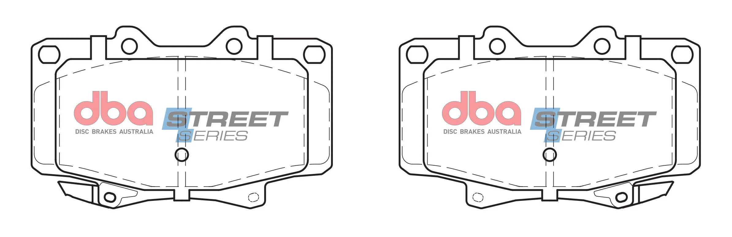 1990-1997 Toyota Land Cruiser | DBA SS Street Series Brake Pads [Front] | DB1199SS - Image 5