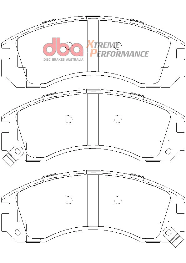 1998-2004 Mitsubishi Montero Sport & More | DBA XP Street Series Brake Pads [Front] | DB1223XP - Image 5