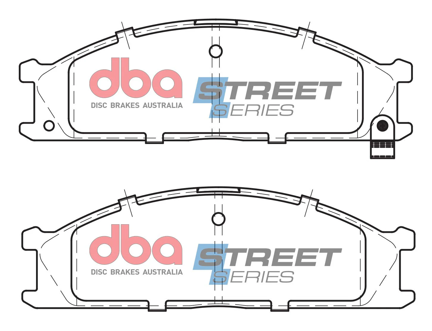 1998-2004 Nissan Frontier & More | DBA SS Street Series Brake Pads [Front] | DB438SS - Image 5