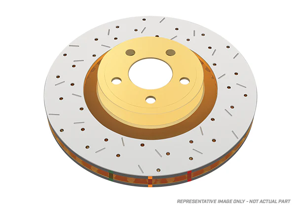 1998-2005 Cadillac DeVille & More | DBA 4000 Series XS Cross-Drilled/Slotted Brake Rotor [Front | Rear] | DBA42996XS