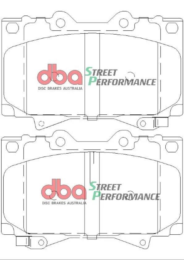 1998-2007 Toyota Land Cruiser & More | DBA SP Street Series Brake Pads [Front] | DB1365SP - Image 5