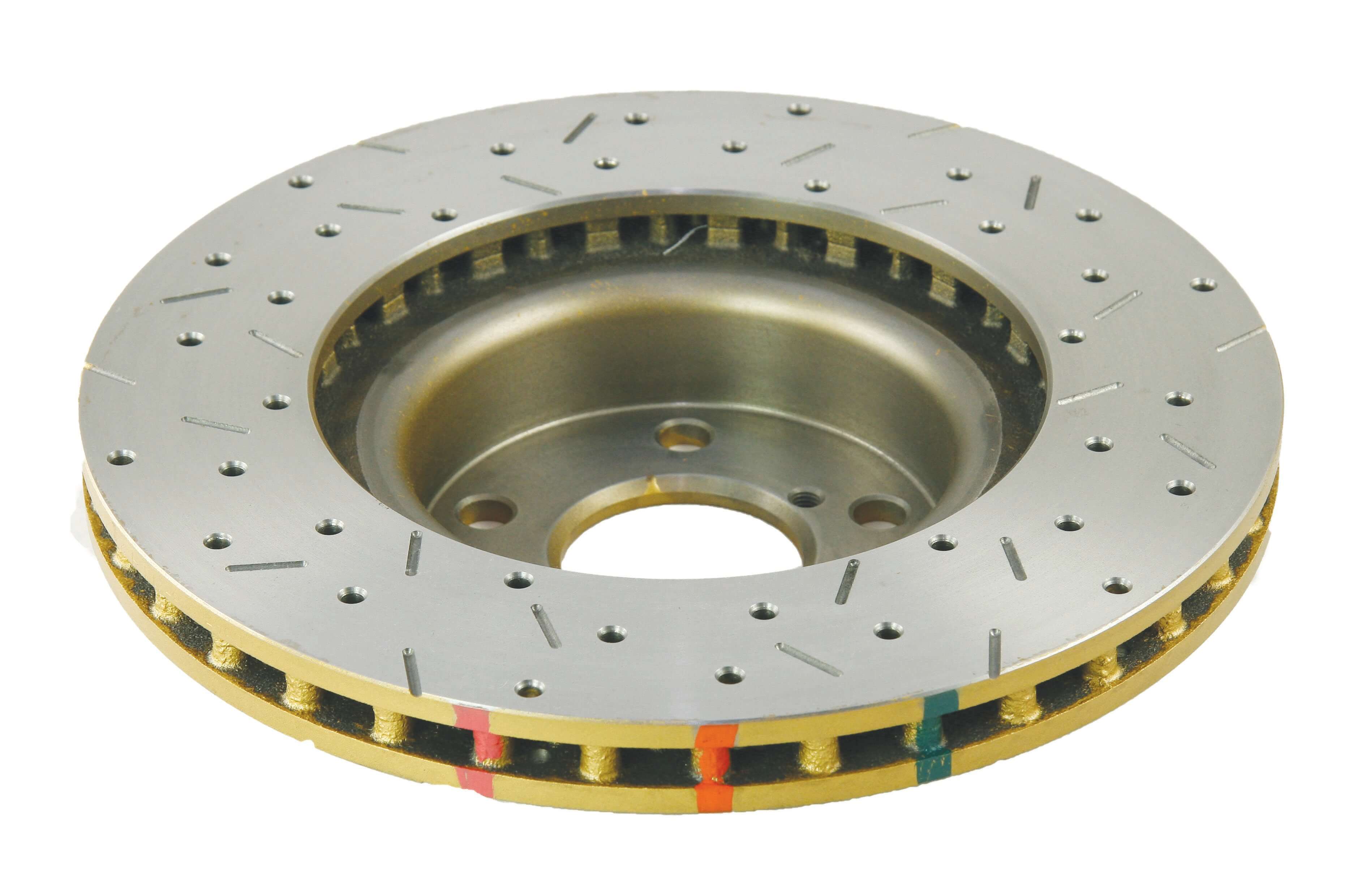 1998-2008 Subaru Impreza & More | DBA 4000 Series XS Cross-Drilled/Slotted Brake Rotor [Front] | DBA4648XS - Image 3