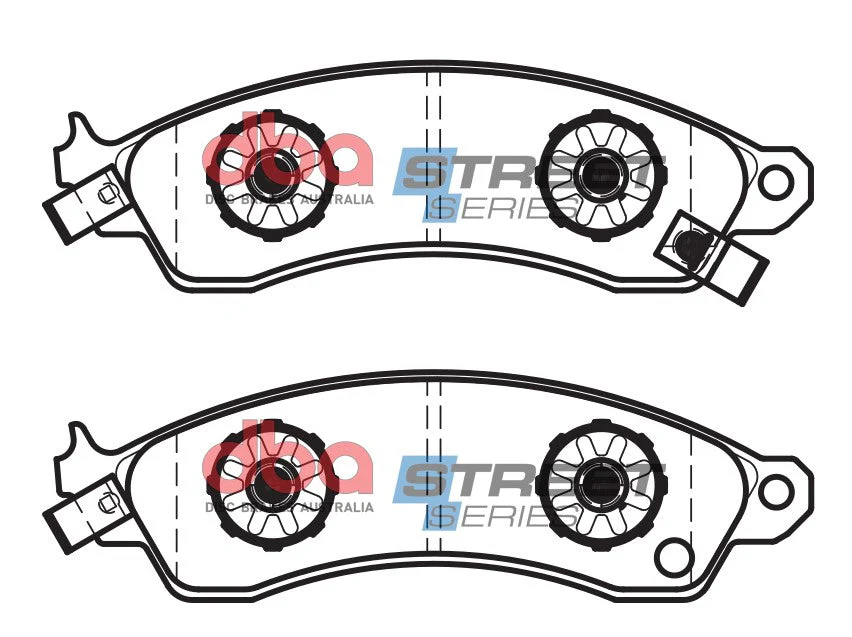 1999-2004 Ford Mustang & More | DBA SS Street Series Brake Pads [Front] | DB1353SS - Image 5