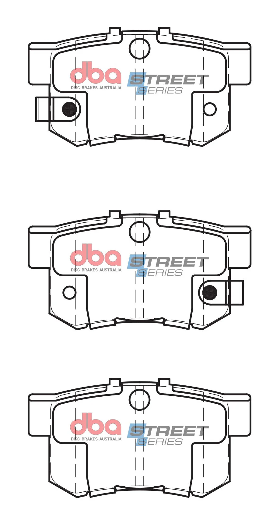 1999-2006 Acura TL & More | DBA SS Street Series Brake Pads [Rear] | DB1230SS - Image 5