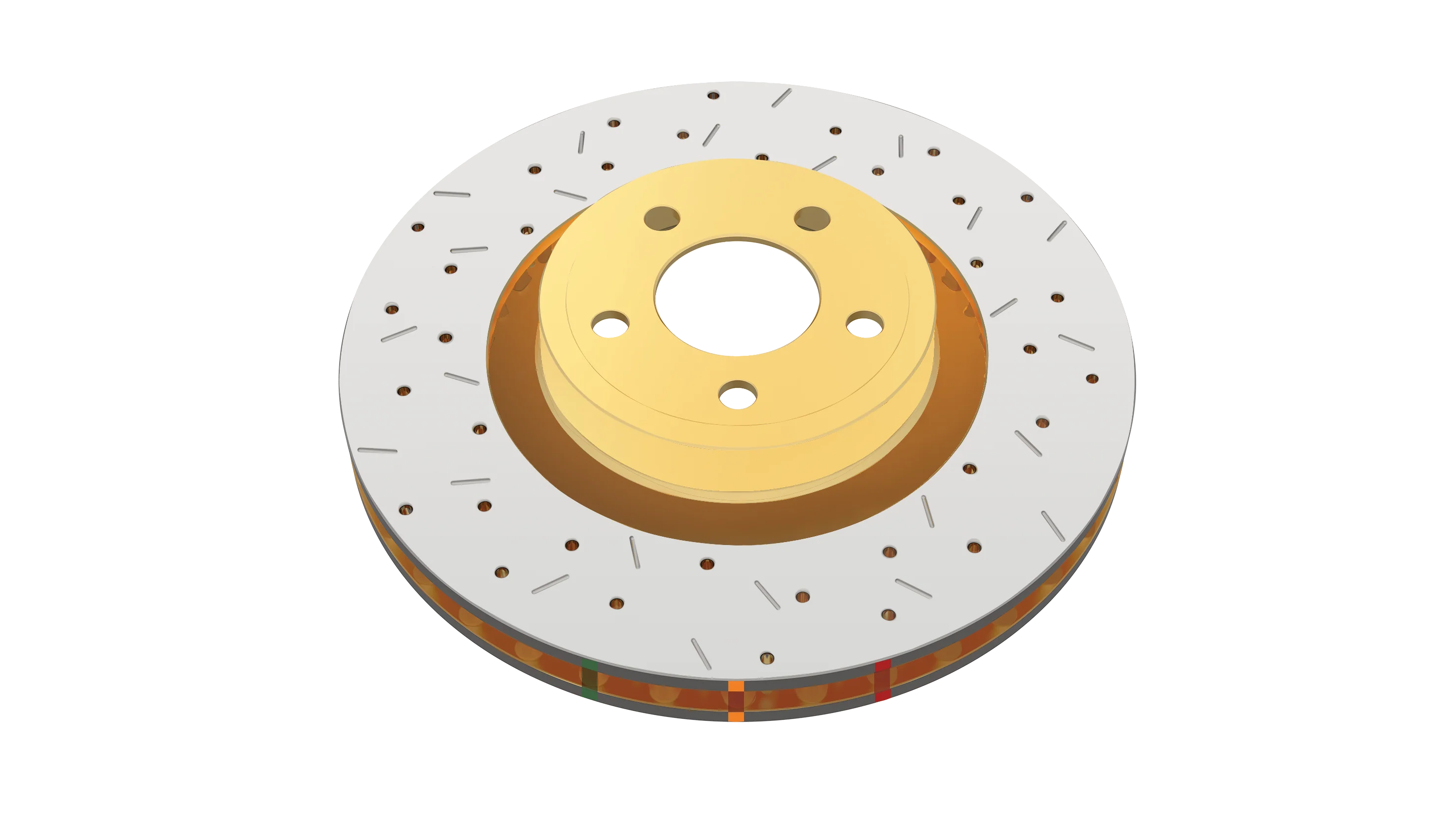 1999-2006 Jeep Wrangler & More | DBA 4000 Series XS Cross-Drilled/Slotted Brake Rotor [Front] | DBA4888XS - Image 4