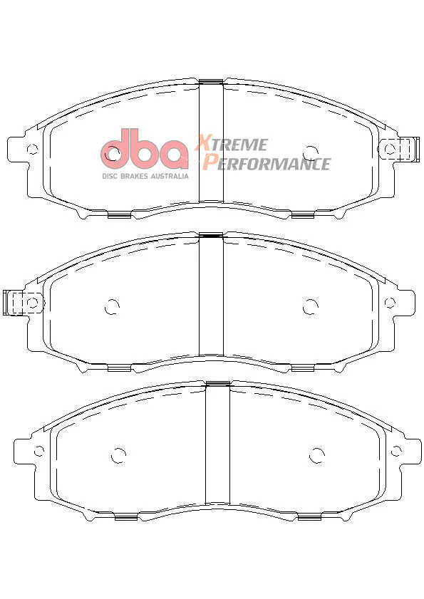 2000-2004 Nissan Xterra & More | DBA XP Street Series Brake Pads [Front] | DB1439XP - Image 5