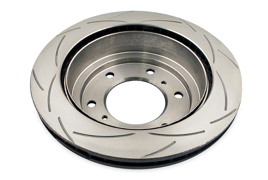2000-2006 Mitsubishi Montero | DBA Street Series T2 Slot Brake Rotor [Rear] | DBA661S - Image 3