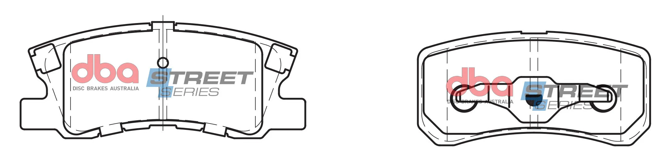 2000-2006 Mitsubishi Montero & More | DBA SS Street Series Brake Pads [Rear] | DB1464SS - Image 5