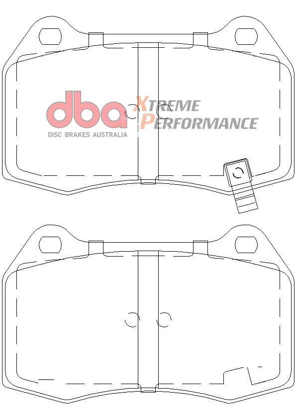 2003-2004 INFINITI G35 & More | DBA XP Street Series Brake Pads [Front] | DB1520XP - Image 5