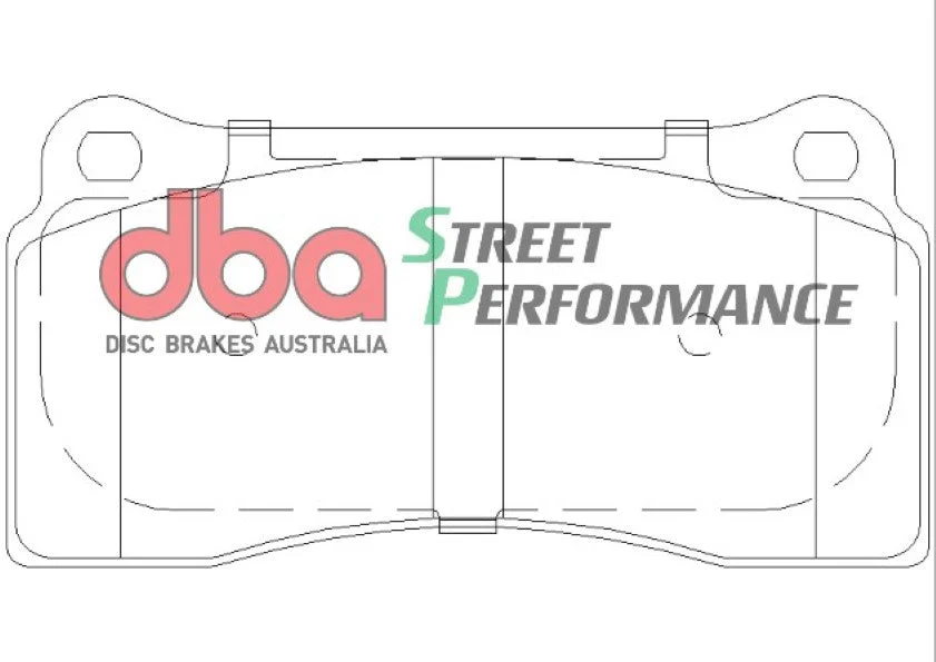 2003-2006 Dodge Viper & More | DBA SP Street Series Brake Pads [Front | Rear] | DB1935SP - Image 5