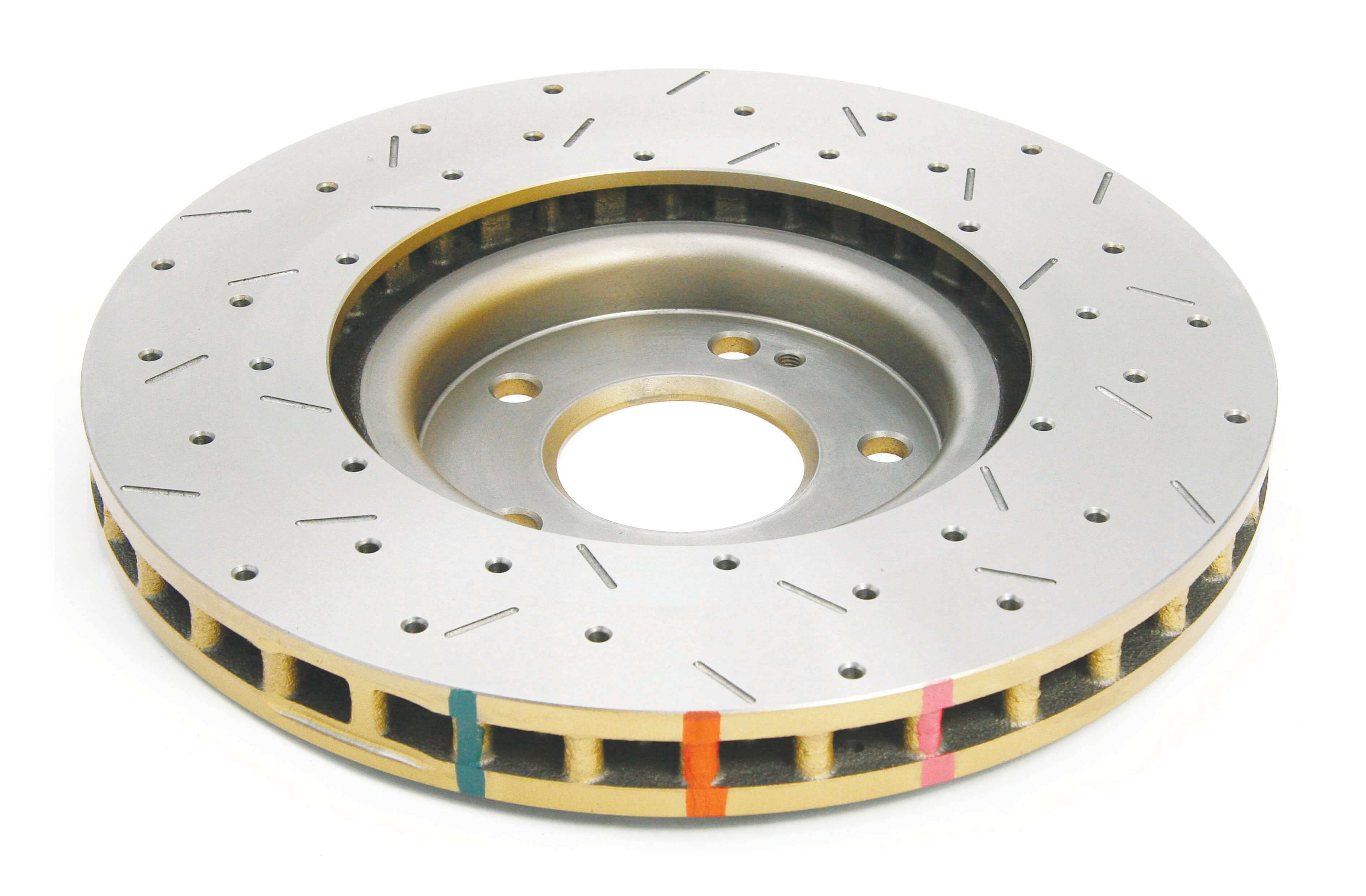 2003-2006 Mitsubishi Lancer | DBA 4000 Series XS Cross-Drilled/Slotted Brake Rotor [Front] | DBA4418XS - Image 3