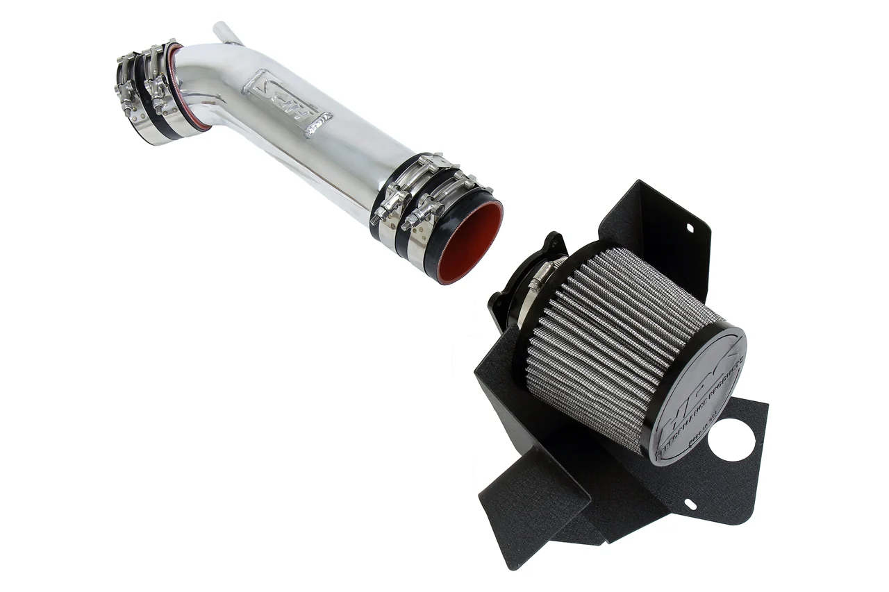HPS Polish Shortram Air Intake + Heat Shield for 2003-2007 Infiniti G35 Coupe 3.5L V6