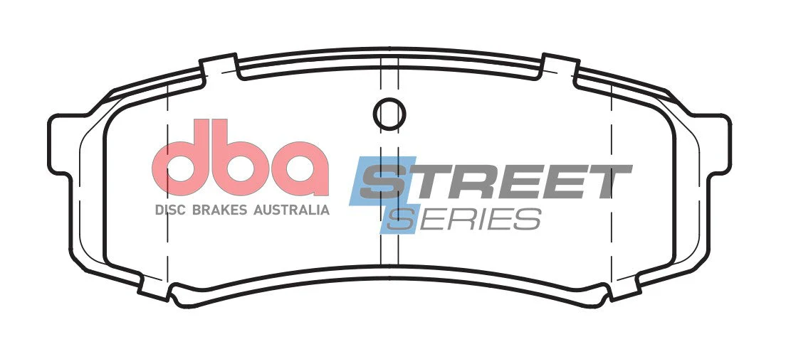 2003-2010 Toyota 4Runner & More | DBA SS Street Series Brake Pads [Rear] | DB1200SS - Image 5
