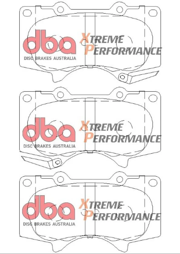 2003-2010 Toyota 4Runner & More | DBA XP Street Series Brake Pads [Front] | DB1482XP - Image 5