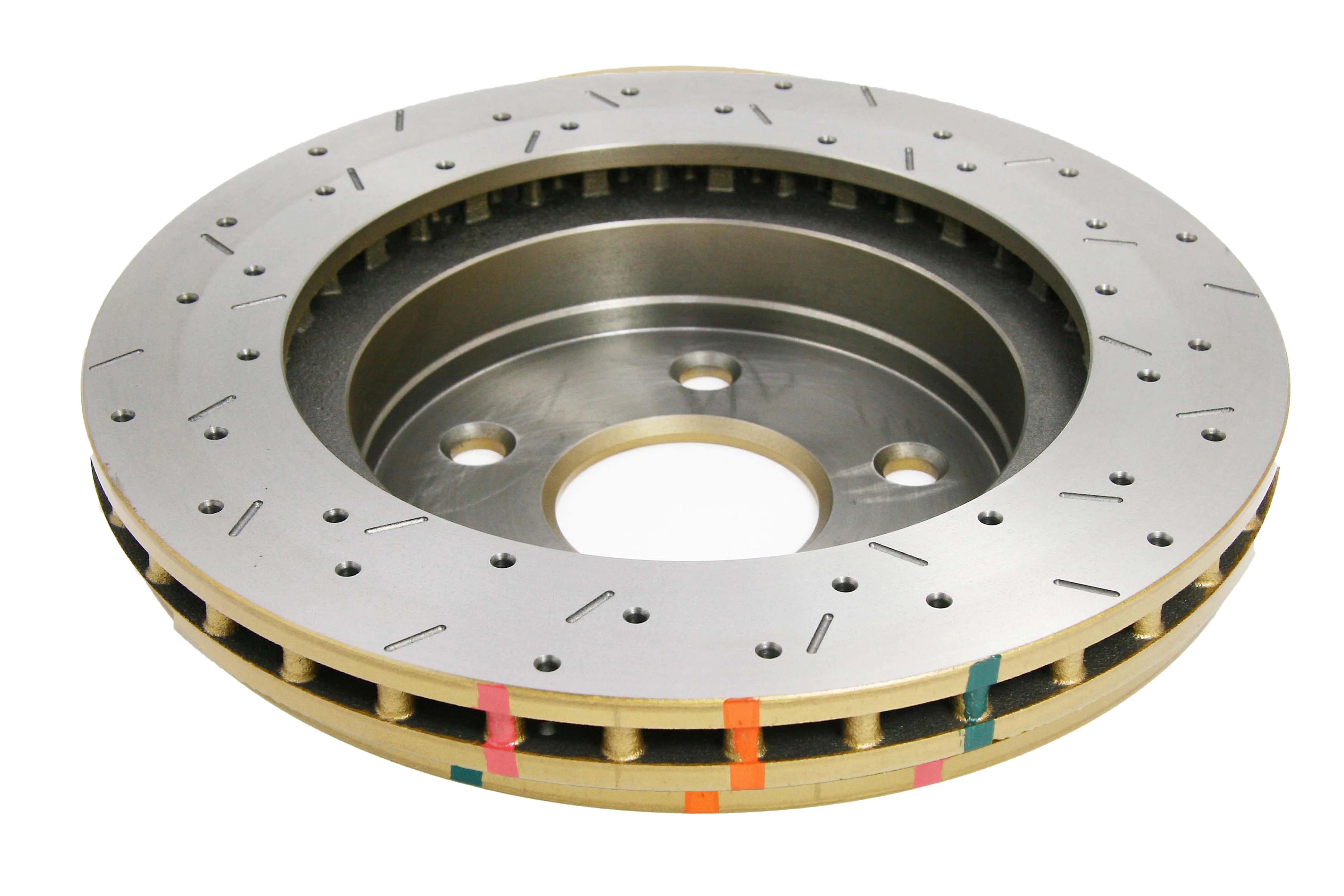 2004-2009 Dodge Durango & More | DBA 4000 Series XS Cross-Drilled/Slotted Brake Rotor [Front] | DBA42442XS - Image 3