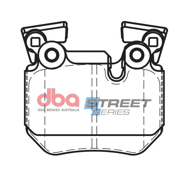 2005-2008 Cadillac STS & More | DBA SS Street Series Brake Pads [Front] | DB2196SS - Image 5