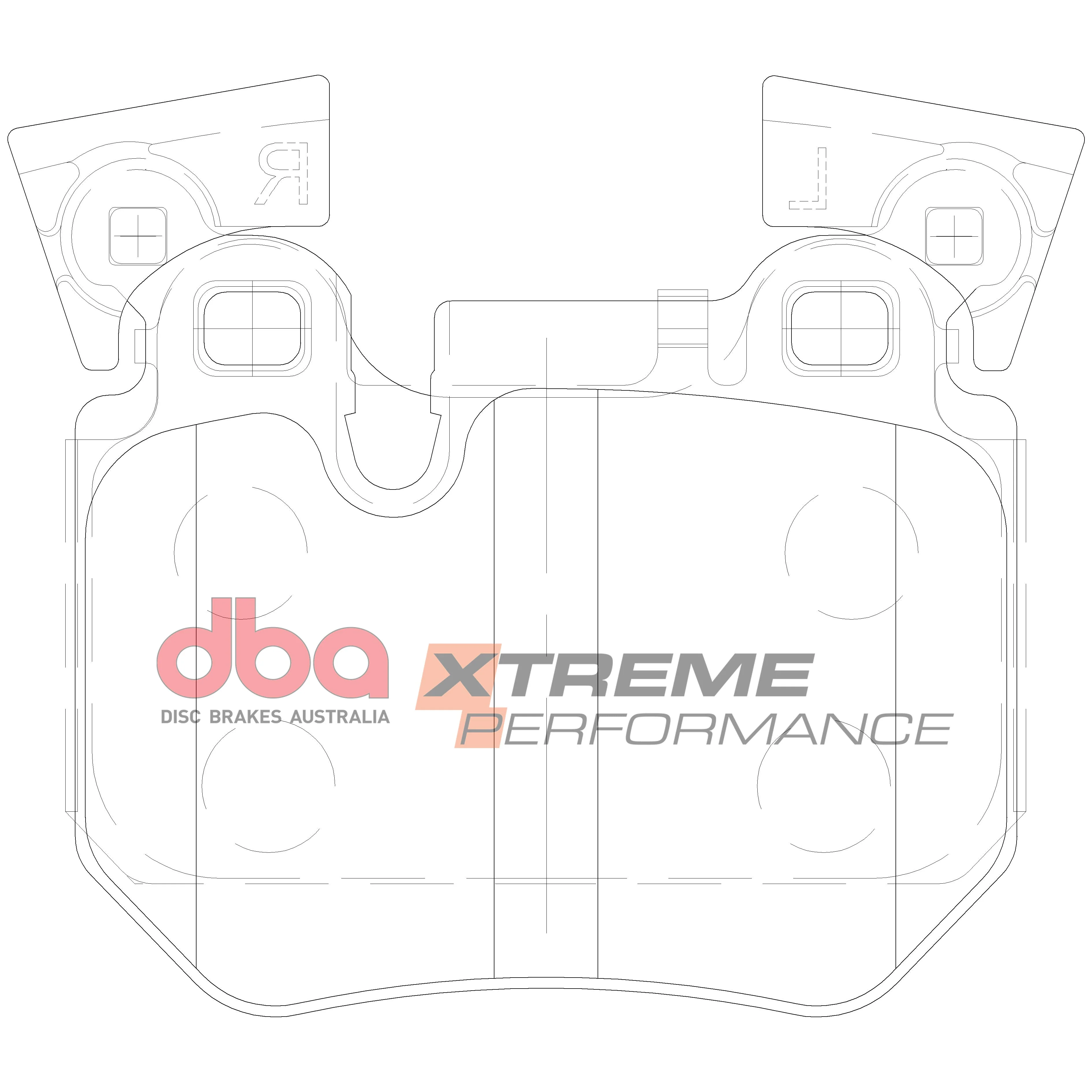 2005-2008 Cadillac STS & More | DBA XP Street Series Brake Pads [Front] | DB2196XP - Image 5