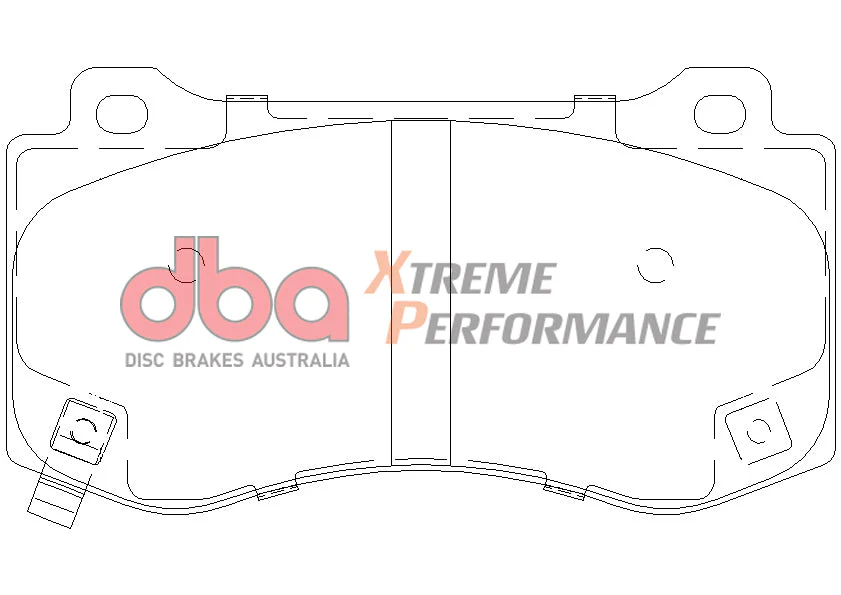 2005-2008 Chrysler 300 & More | DBA XP Street Series Brake Pads [Front] | DB2259XP - Image 5