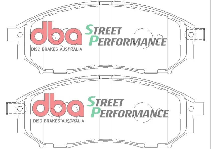 2005-2010 INFINITI FX35 & More | DBA SP Street Series Brake Pads [Front] | DB1696SP - Image 5