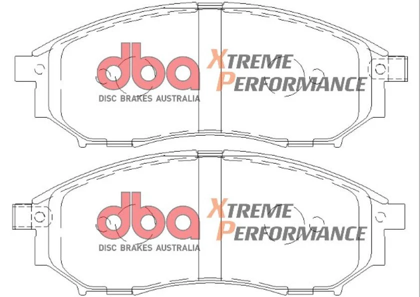 2005-2010 INFINITI FX35 & More | DBA XP Street Series Brake Pads [Front] | DB1696XP - Image 5