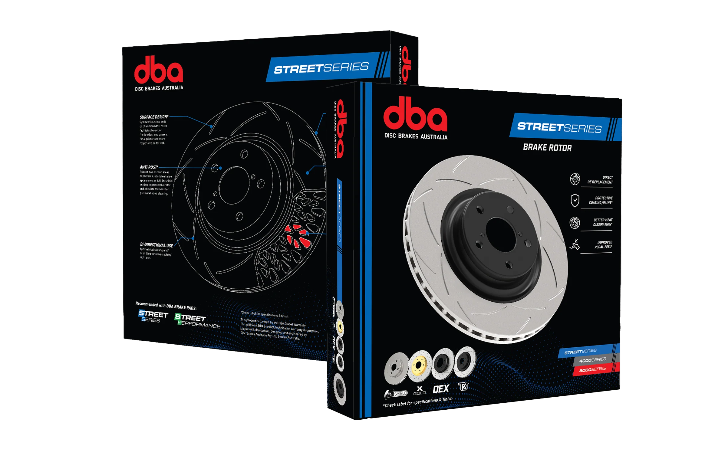 2006-2007 Mazda 6 | DBA Street Series T2 Standard Brake Rotor [Front] | DBA2960 - Image 2
