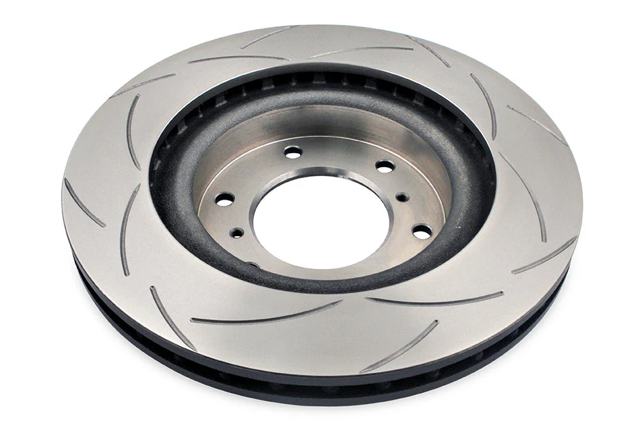 2006 Mitsubishi Montero Limited | DBA Street Series T2 Slot Brake Rotor [Front] | DBA2216S - Image 3