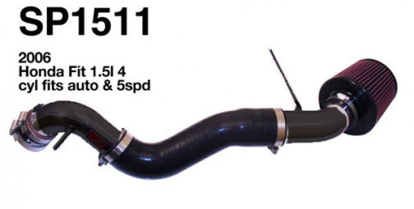 2007-2008 Honda Fit [1.5L] SP Cold Air Intake System - Black | Injen - SP1511BLK