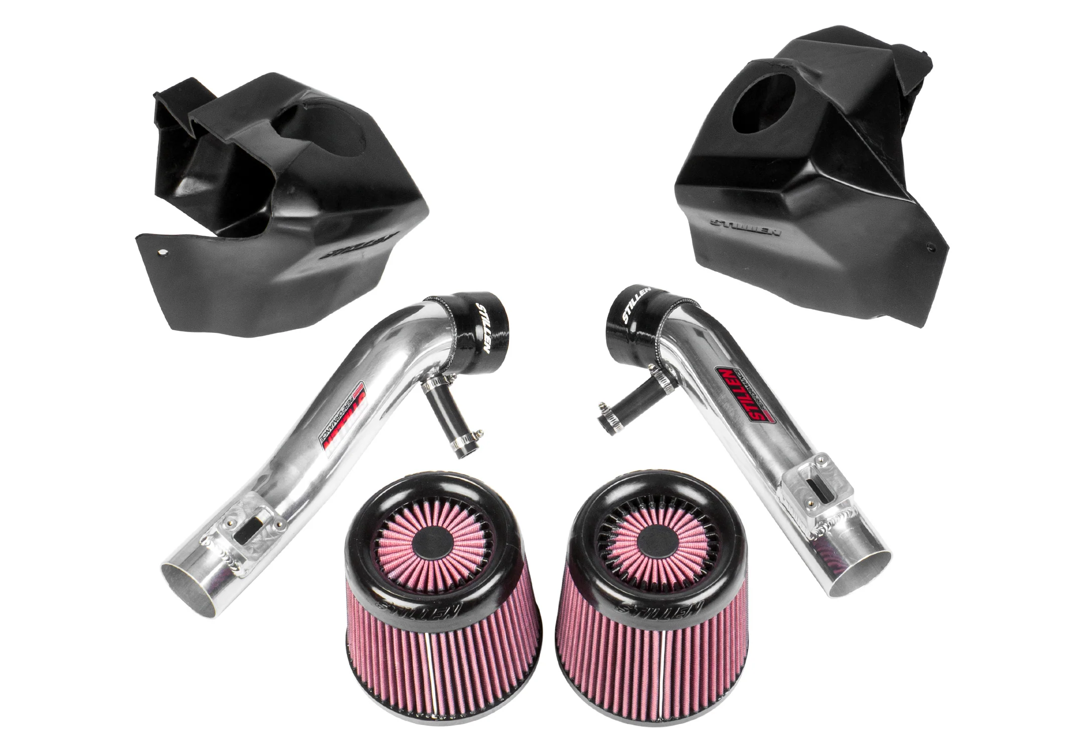2007-2009 Infiniti G35, G37, Q40, Q60 / 2008-2009 Infiniti EX35 - STILLEN Air Intake Kit (Gen 2) [V36] oiled filter kit