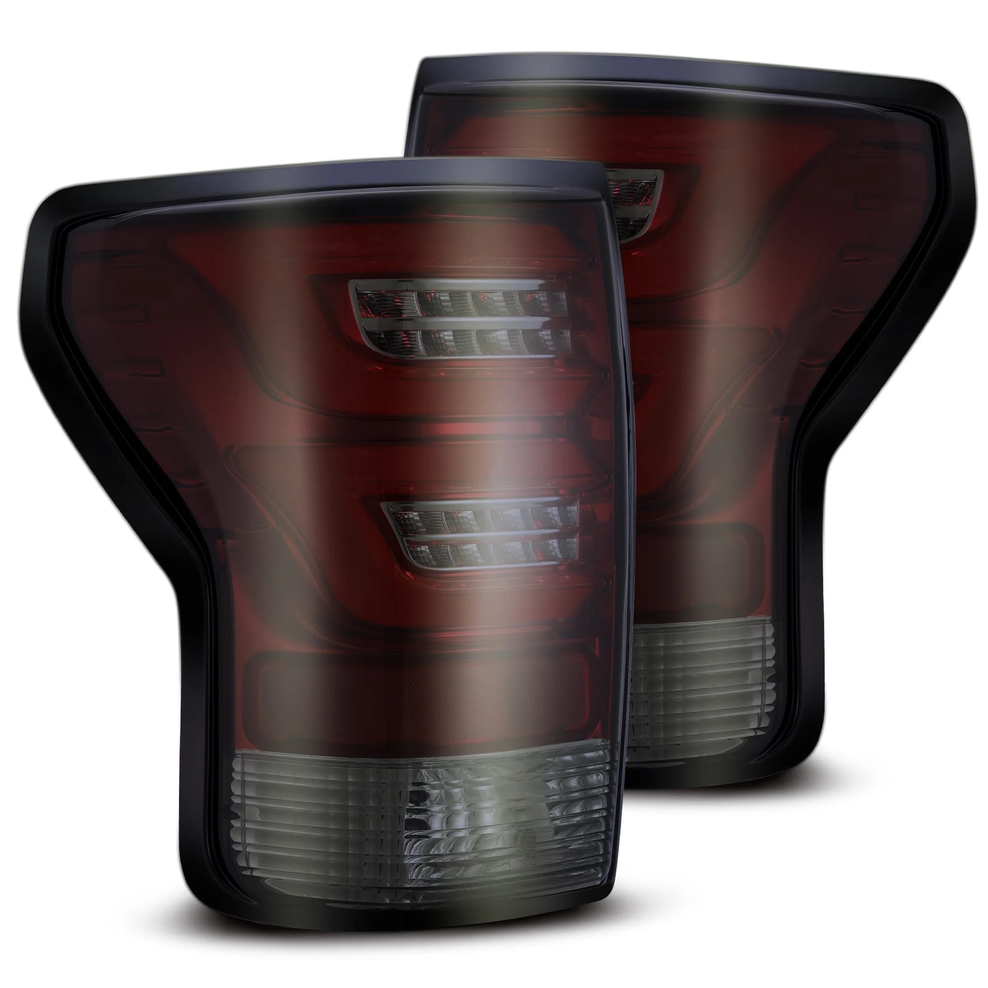 2007-2013 Toyota Tundra PRO-Series LED Tail Lights Red Smoke Alpha-Rex 670020