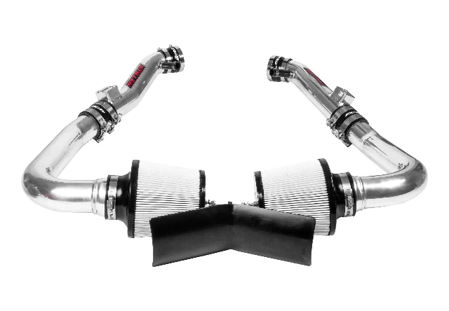 2008-2013 Infiniti G37, 2014-2015 Infiniti Q60 - STILLEN Air Intake - (Gen 3) Dual Ultra Long Tube w/ Shield - Dry Filter - 402846DF - Image 2