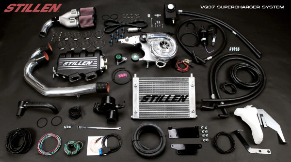 2009-2011 Nissan 370Z [Z34] - STILLEN Nismo Supercharger Tuner Kit [Polished] - 407770NTP