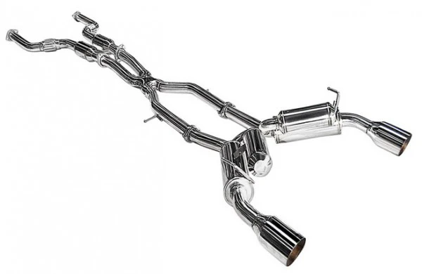 2009-2016 Infiniti FX35 / FX37 / QX70 GRiP Exhaust System w/ Polished Tips | ARK - SM1104-0107G