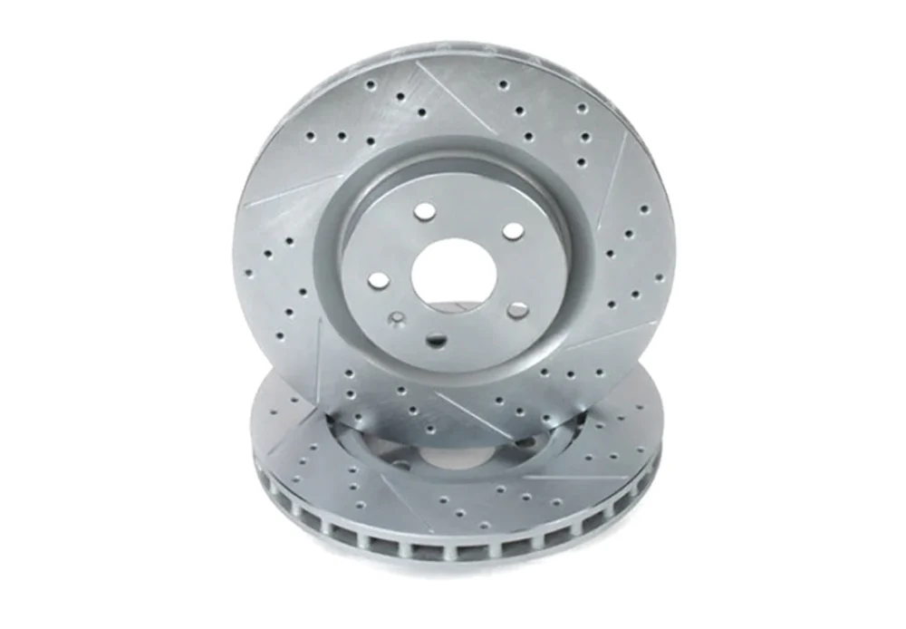 2009-21 Nissan 370Z / 23+ Nissan Z / 07-13 Infiniti G37 / 14-16 Infiniti Q60 Sport - STILLEN Drilled & Slotted 1-Pc Sport Rotors (Set of 4) - NIS91005 - Image 5