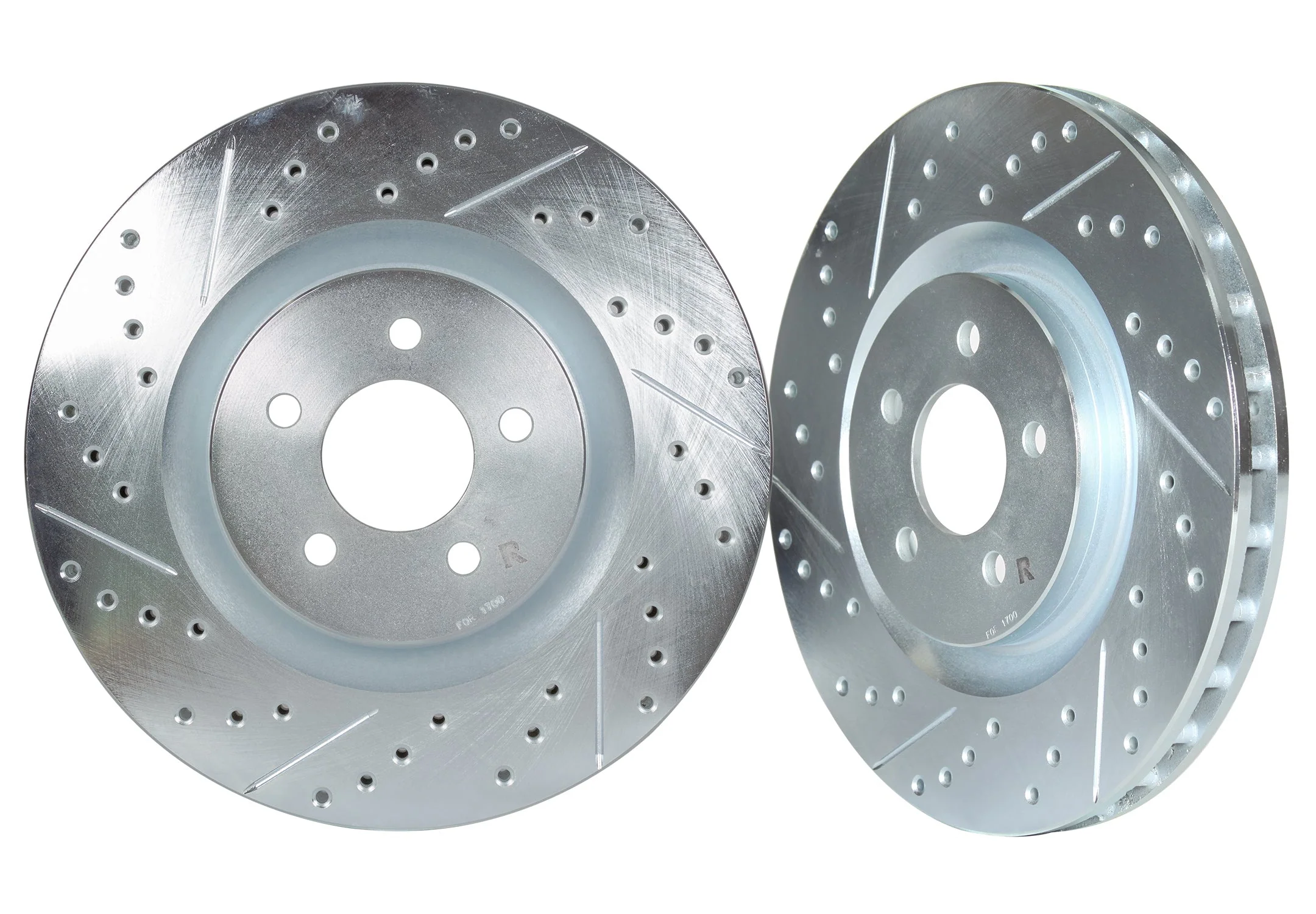 2013-18 Nissan Altima / 2019-22 Nissan Altima (FWD) Cross Drilled & Slotted 1-Pc Rotors (Set of 4) - NIS91011 - Image 2