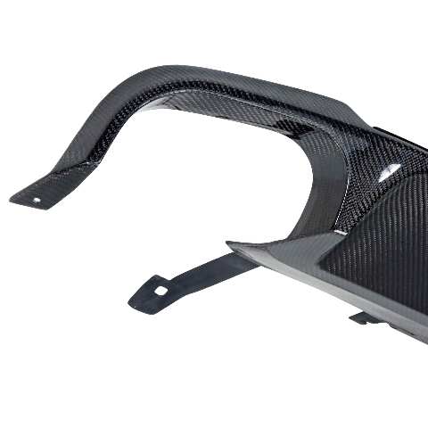 2013-2014 Ford Mustang GT500 Carbon Fiber Rear Diffuser  - Anderson Composites - AC-RD1213FDGT - Image 4
