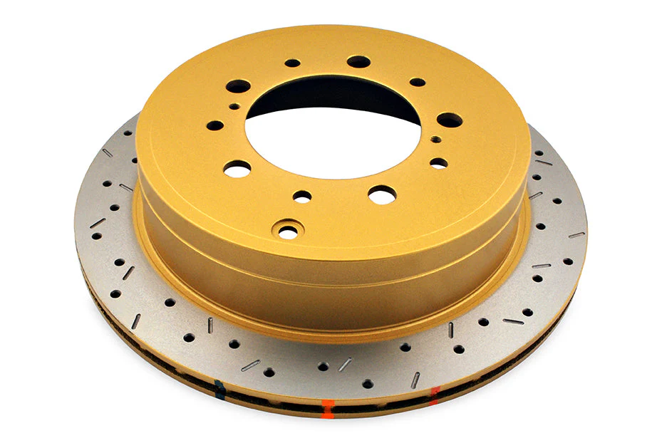 2013-2017 Toyota Land Cruiser & More | DBA 4000 Series XS Cross-Drilled/Slotted Brake Rotor [Rear] | DBA42723XS