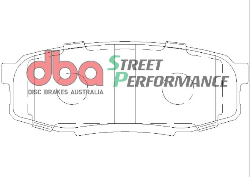 2013-2017 Toyota Land Cruiser & More | DBA SP Street Series Brake Pads [Rear] | DB1857SP - Image 5