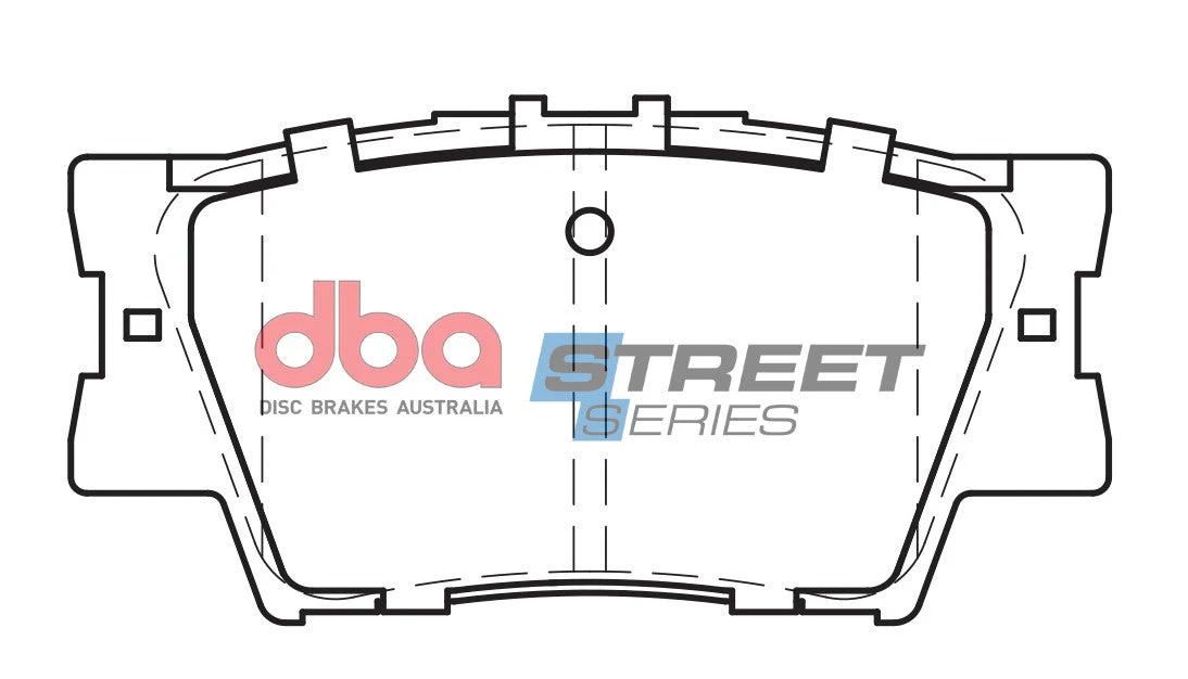 2013-2018 Toyota Avalon & More | DBA SS Street Series Brake Pads [Rear] | DB1832SS - Image 5