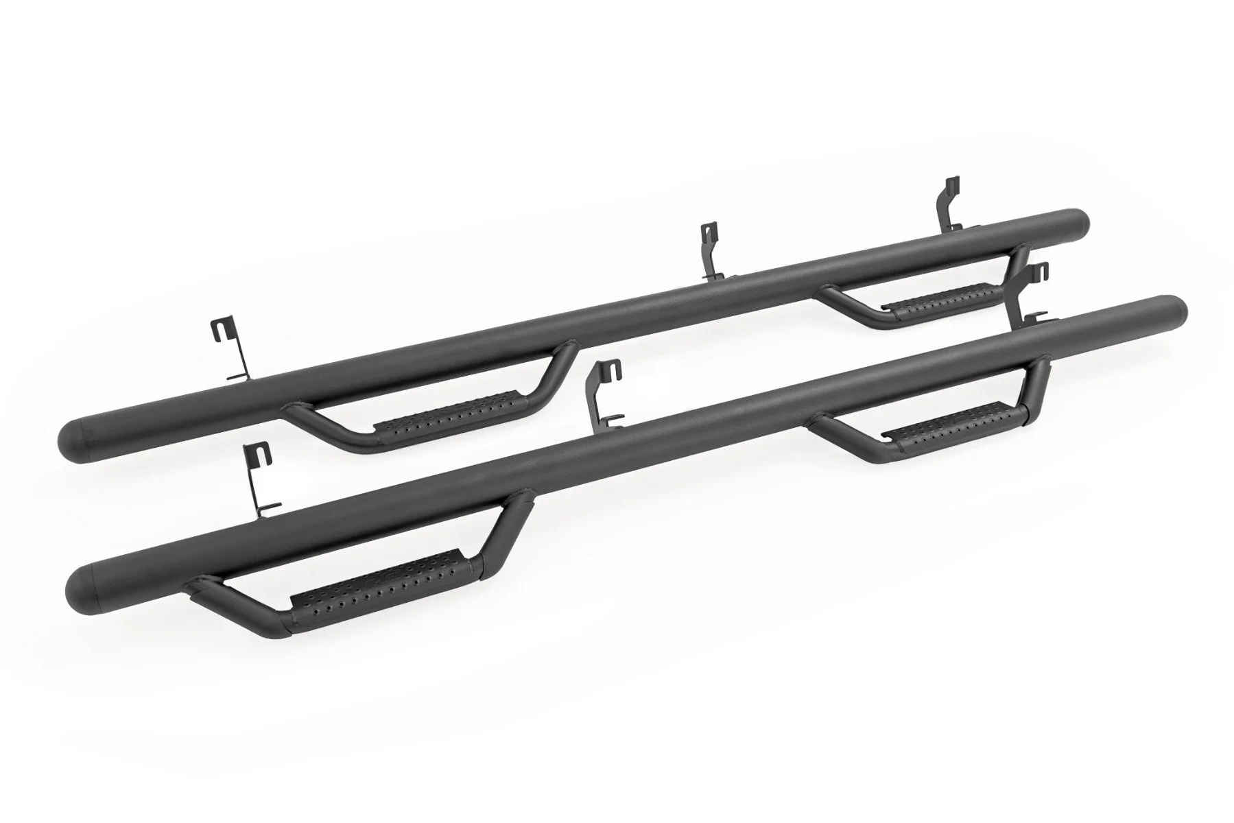 Nerf Steps | Double Cab | 6.5 Ft Bed |GMC Sierra/ Chevrolet Silverado 2WD/4WD | 2014-2018 | Rough Country | RCC1489QCB - Image 6
