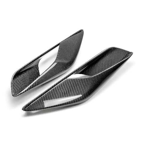 2014-2019 Chevrolet Corvette Z06/ZR1 (C7) Carbon Fiber Quarter Panel Intake Vents - Anderson Composites - AC-RBI14CHC7-Z6 - Image 2