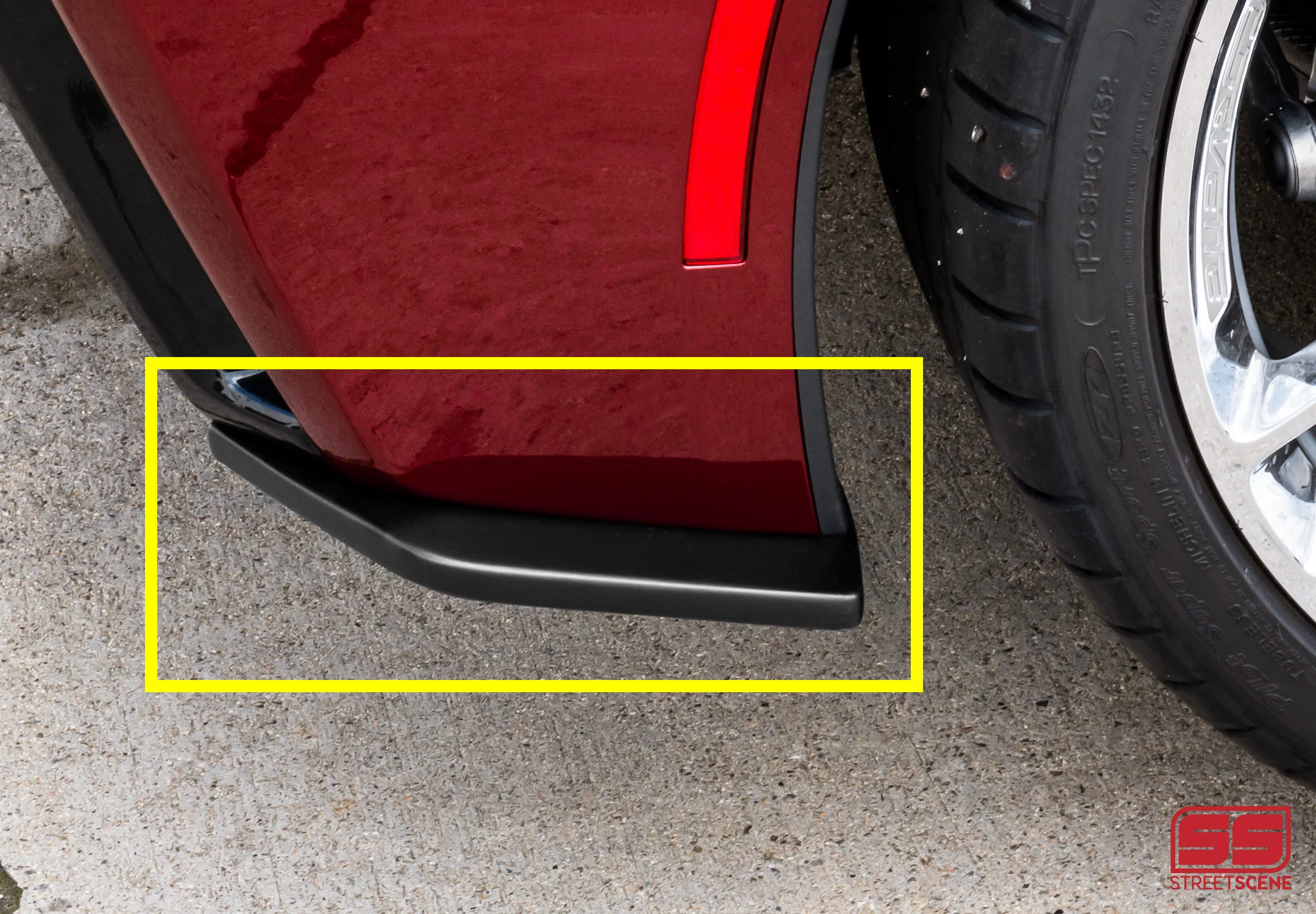 STREET SCENE 2014-2019 CORVETTE 4-PIECE SIDE SKIRT w/ REAR CORNERS SKU# 950-70623 - Image 4