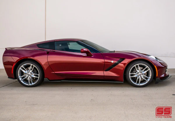STREET SCENE 2014-2019 CORVETTE 4-PIECE SIDE SKIRT w/ REAR CORNERS SKU# 950-70623 - Image 7