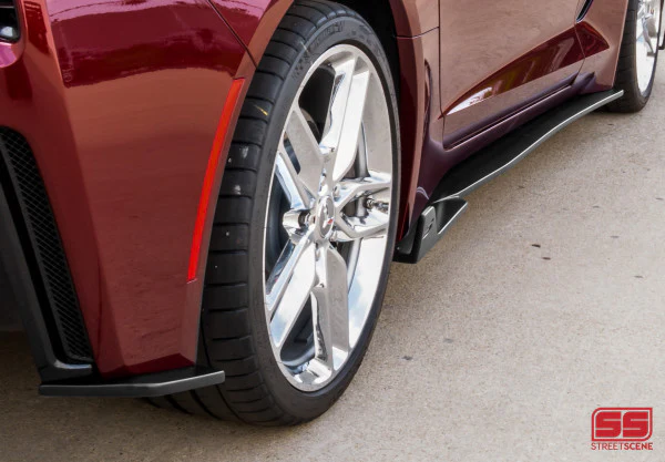 STREET SCENE 2014-2019 CORVETTE 4-PIECE SIDE SKIRT w/ REAR CORNERS SKU# 950-70623 - Image 8