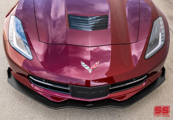 STREET SCENE 2014-2019 CORVETTE C7 FRONT SPLITTER SKU# 950-70620 - Image 6