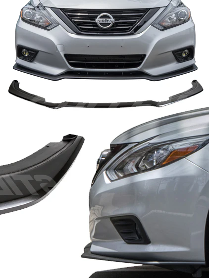 2016-2018 Nissan Altima - STILLEN Front Splitter [Matte Black] - KB13152