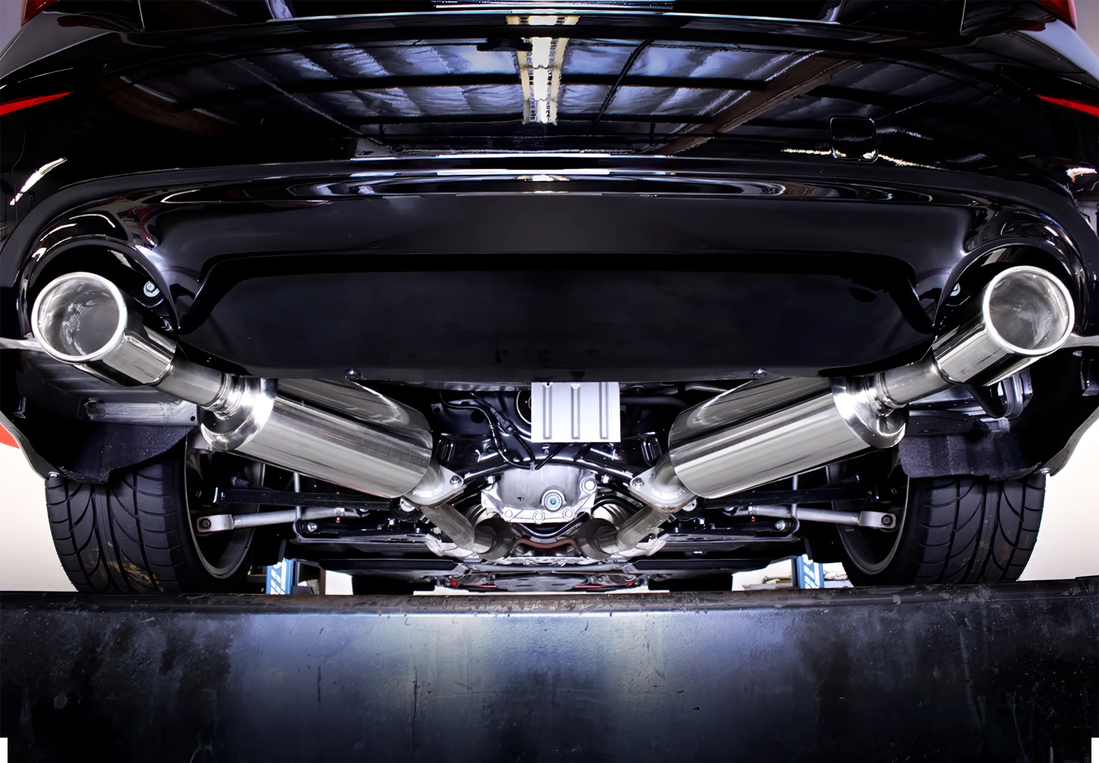 2016-2018 Infiniti Q50 [2.0t] - STILLEN Axle Back Exhaust System w/ Polished Tips - 504443 - Image 10