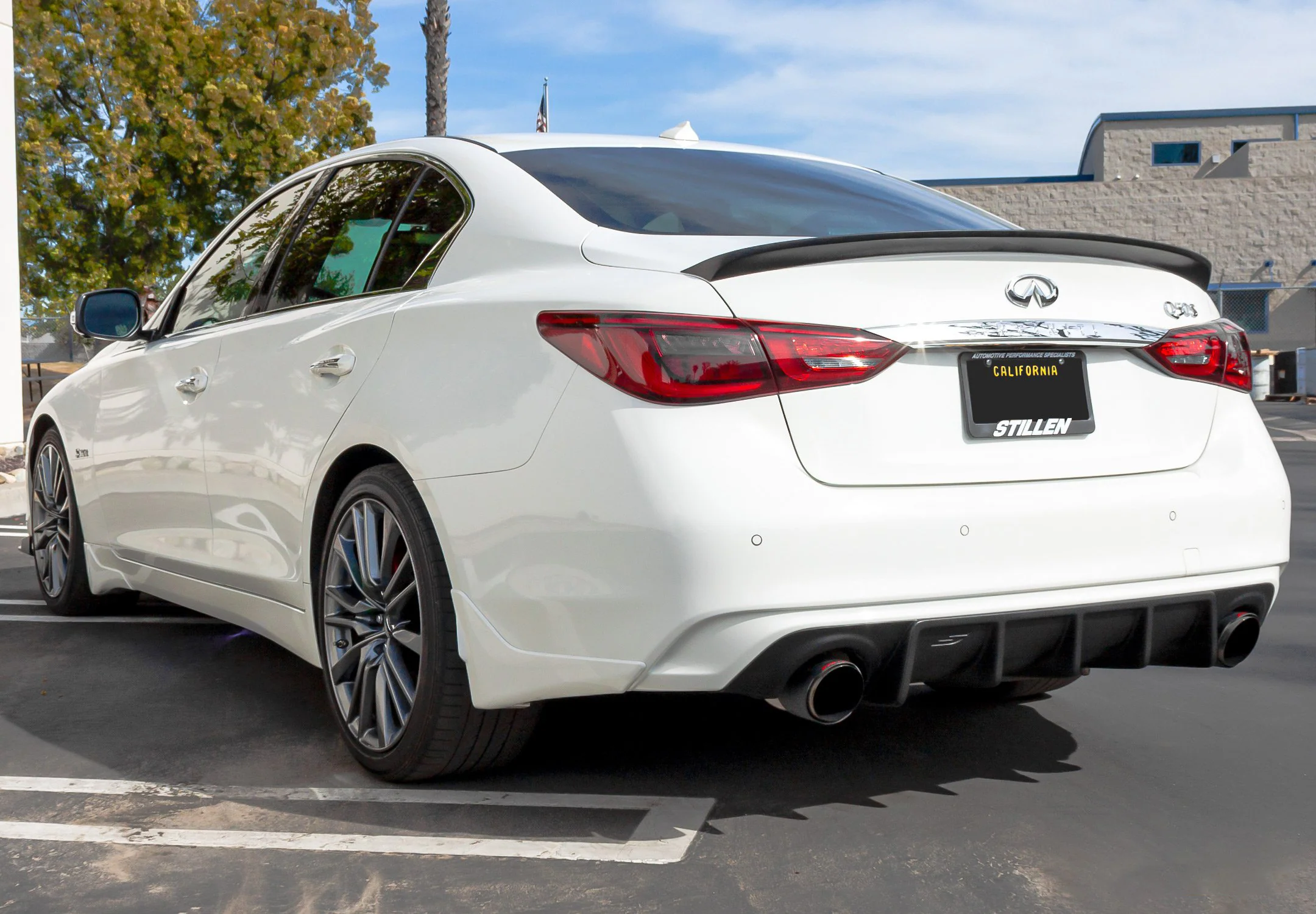 2016-2024 Infiniti Q50 [3.0t] - STILLEN Cat Back Exhaust w/ Carbon Fiber Tips - 504450 - Image 8
