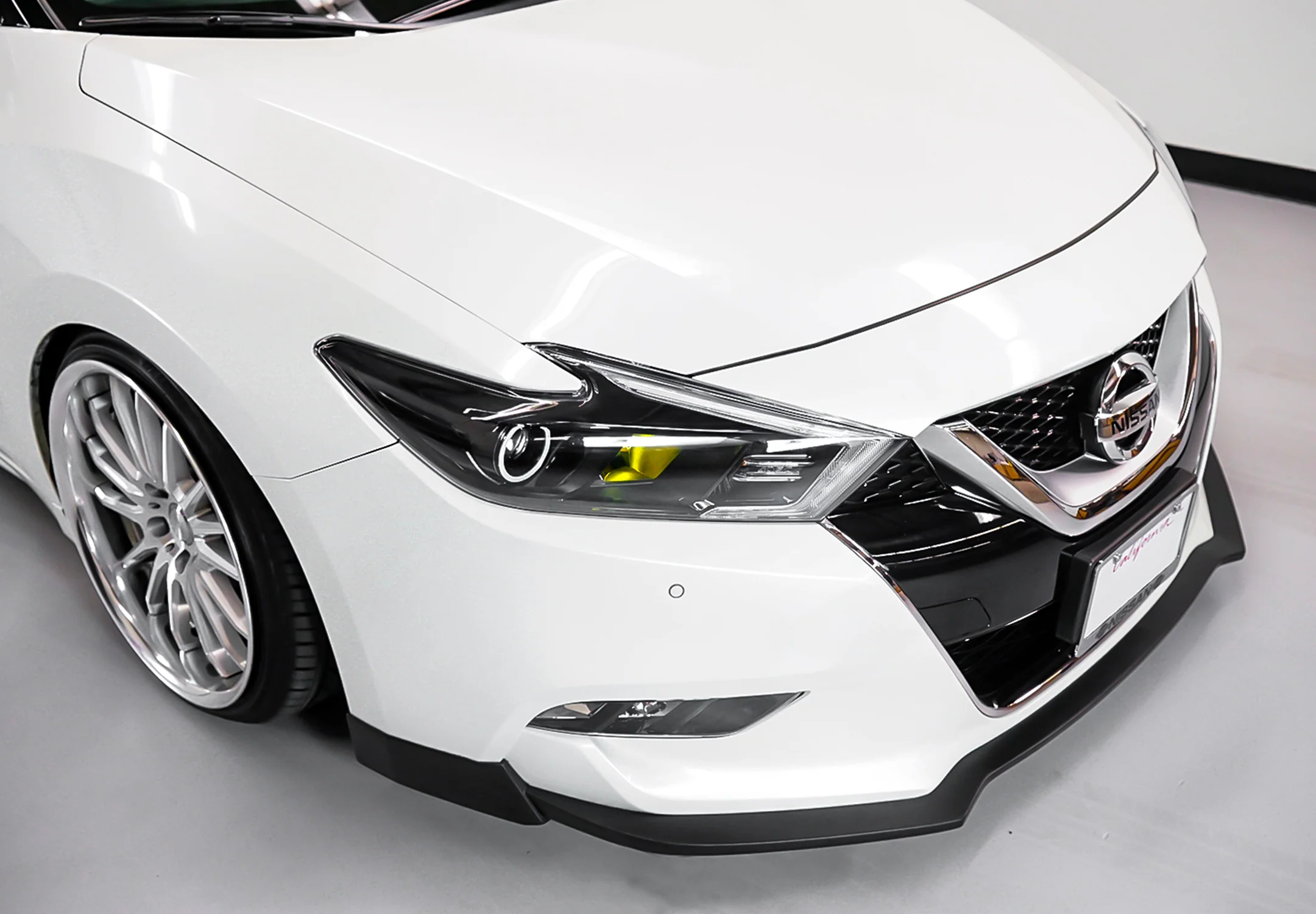 2016-2018 Nissan Maxima - STILLEN Front Lip Splitter [Matte Black] - KB12841 - Image 7