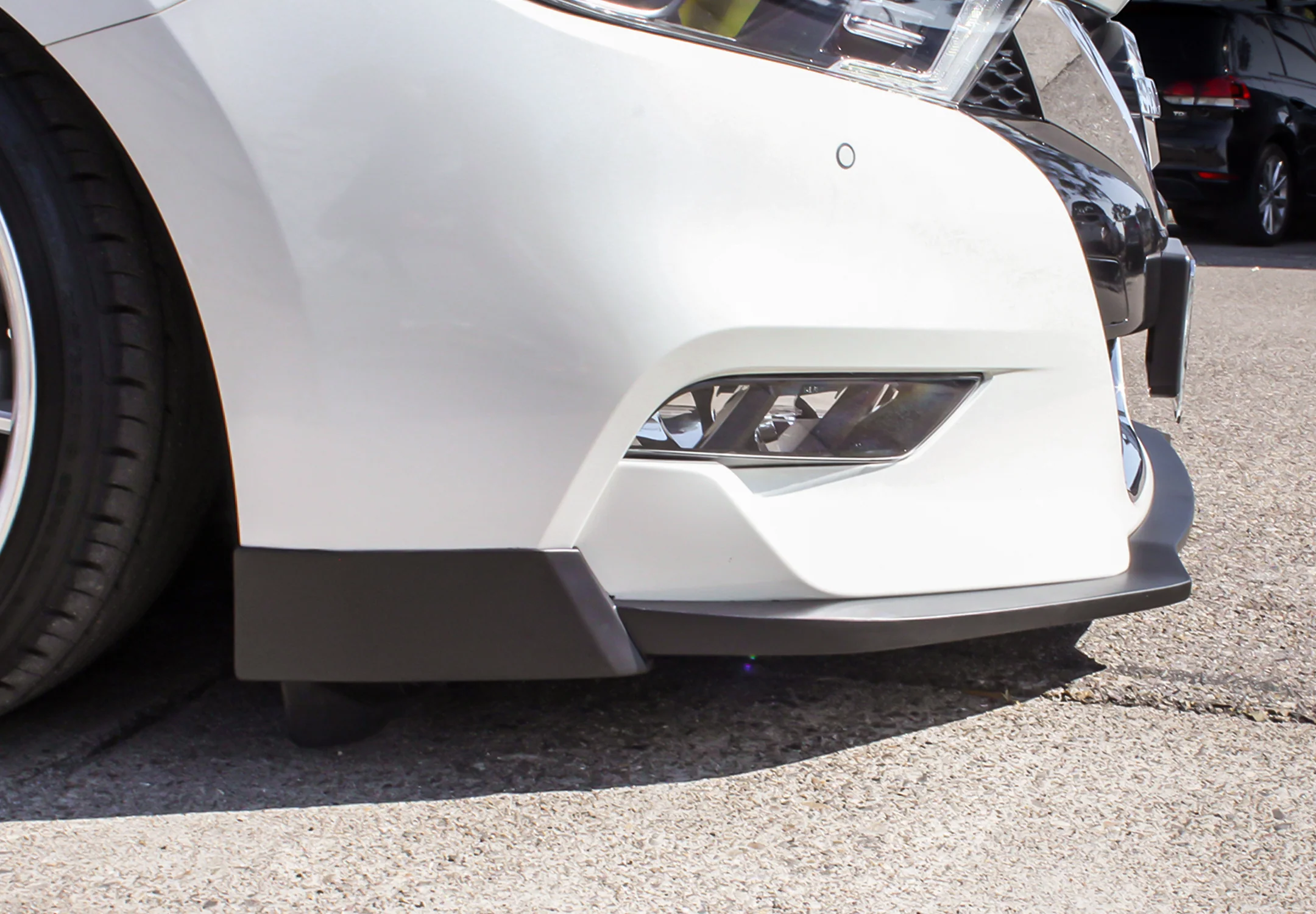 2016-2018 Nissan Maxima - STILLEN Front Lip Splitter [Matte Black] - KB12841 - Image 9