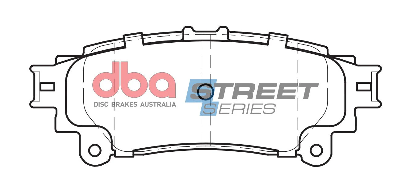 2016-2019 Toyota Mirai & More | DBA SS Street Series Brake Pads [Rear] | DB2245SS - Image 5